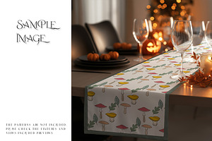 Autumn Style Table Runner Mockups