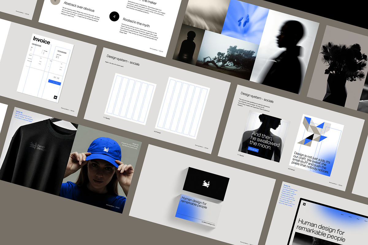 Brand Guidelines Template (Figma), a Branding & Logo Template by Fenrir_Design (Photo 4 of 8)