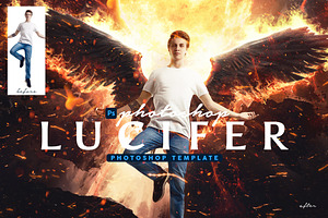 Lucifer Photoshop Template