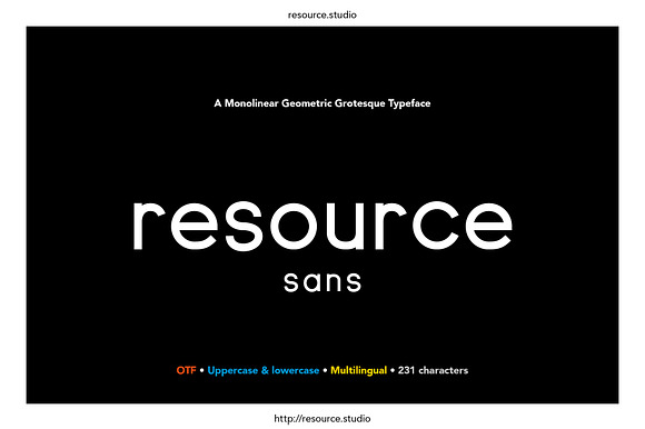 Resource Sans preview 8