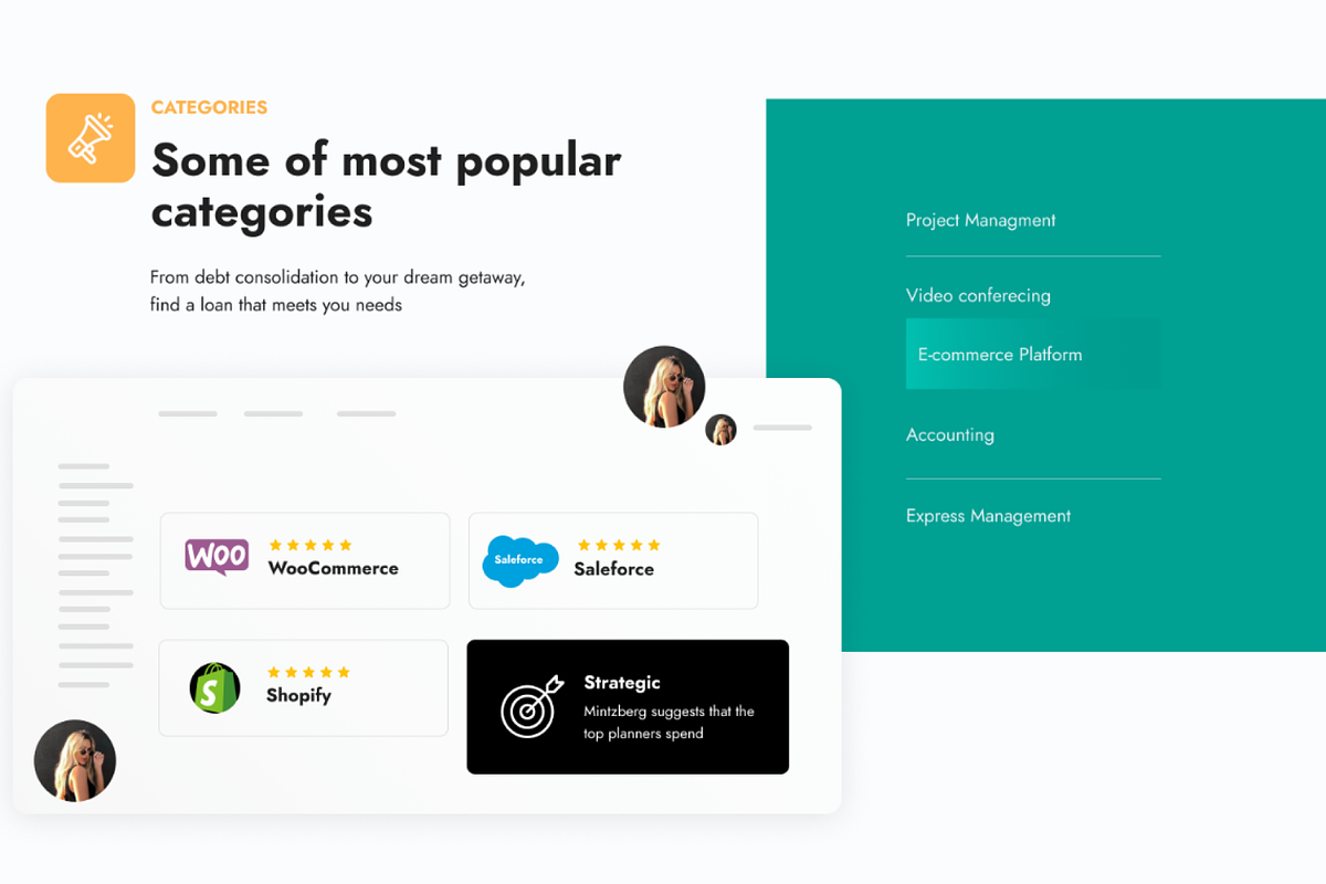 Social proofing Landing Page, a Landing Page Template by FoxStore (Photo 4 of 6)