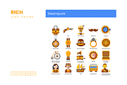55 Steampunk Icons - Rich Series, an Icon by Flat Icons (Thumbnail 3 of 8)