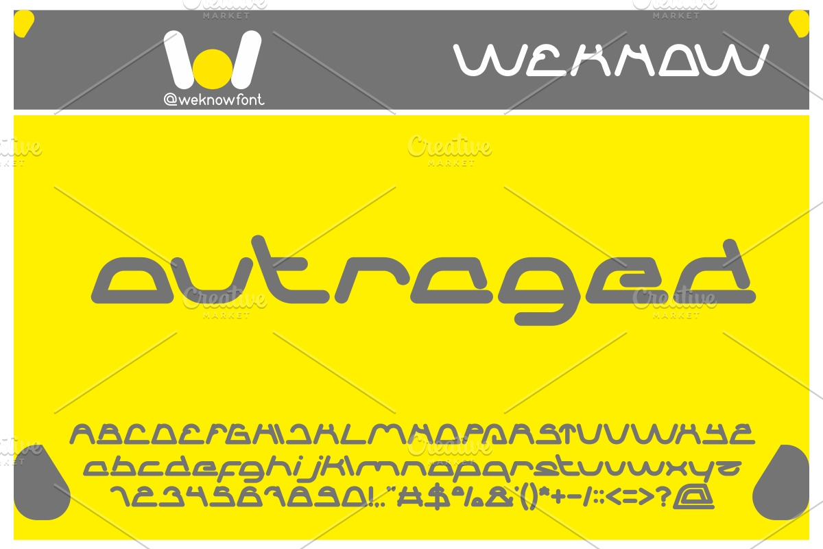 sneak peeks fonts, a Font by weknow (Photo 3 of 5)