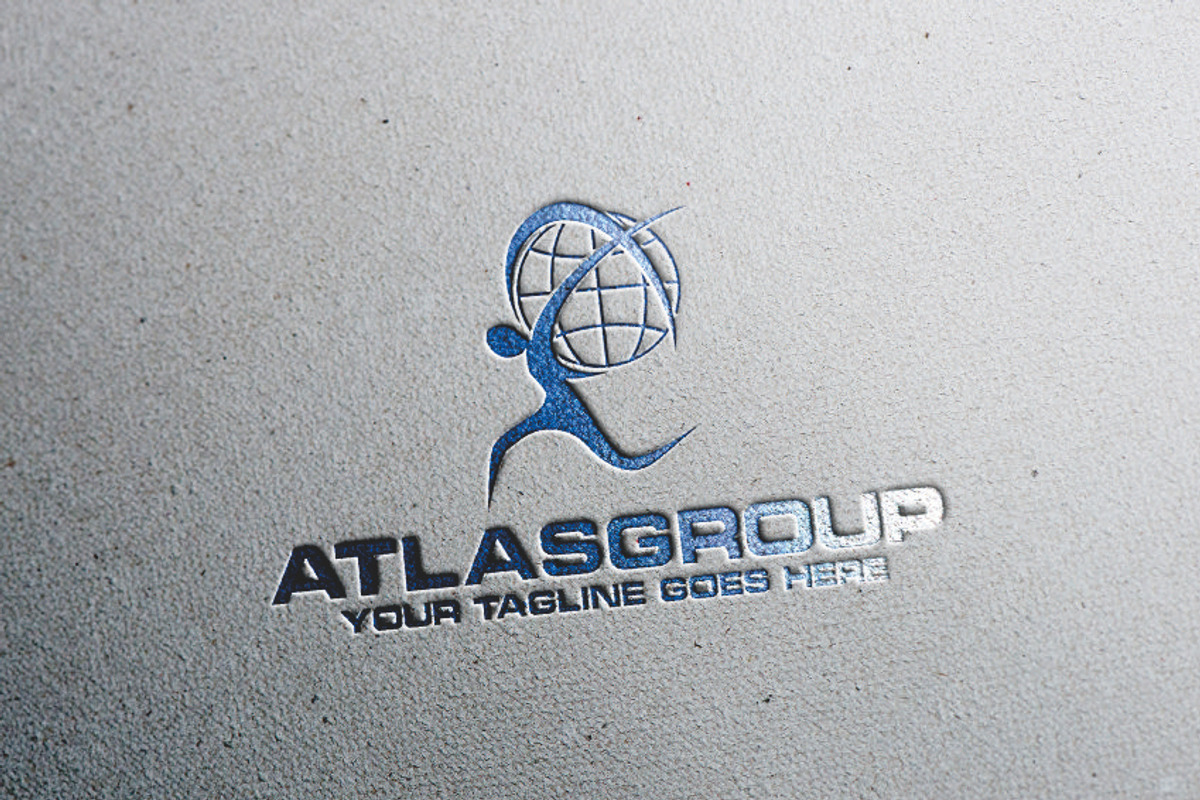 Atlas Group | Logo Template, a Branding & Logo Template by REDVY CREATIVE