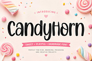 CandyHorn, a Handwritten Font by Wow Magic (Thumbnail 1 of 5)