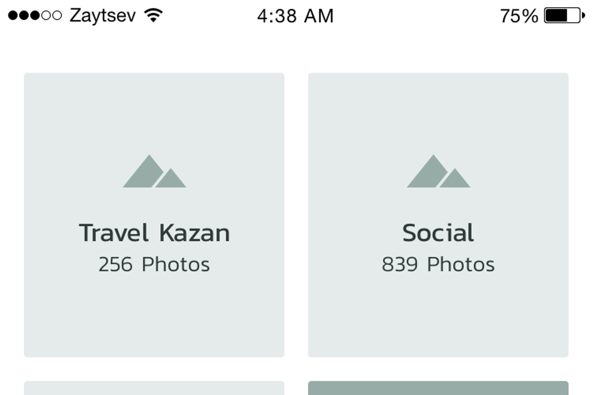 Wyvern iOS Wireframe UI Kit, a Wireframe Template by Yaroslav Zaitsev (Photo 40 of 57)