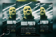 Hood Party | Club & Deejay Flyer, a Flyer Template by GIGA-TEMPLATE (Thumbnail 1 of 5)