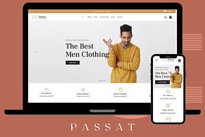 WIX Website Template Passat