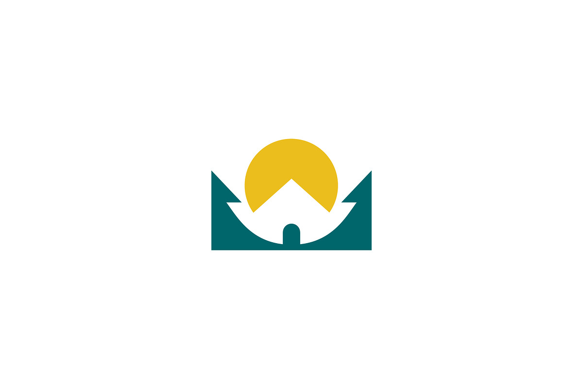 Camping Crown Logo, a Branding & Logo Template by Pure Design