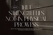 Herqin Elegant Ligature Serif Font, a Serif Font by Perfectype (Thumbnail 2 of 6)