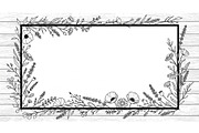 Rustic Floral Frame SVG Bundle, an Illustration by jahid234 (Thumbnail 10 of 31)