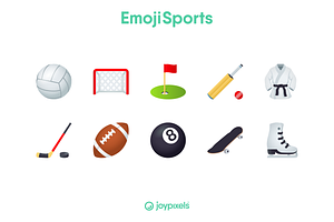 Emoji Sports Icons By JoyPixels