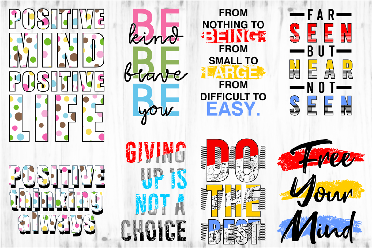 Inspirational & Motivational Bundle, an Object Graphic by D2PUTRI (Photo 10 of 27)