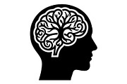 Brain Tree Human Head, an Object Graphic by Gfx_Store (Thumbnail 7 of 15)