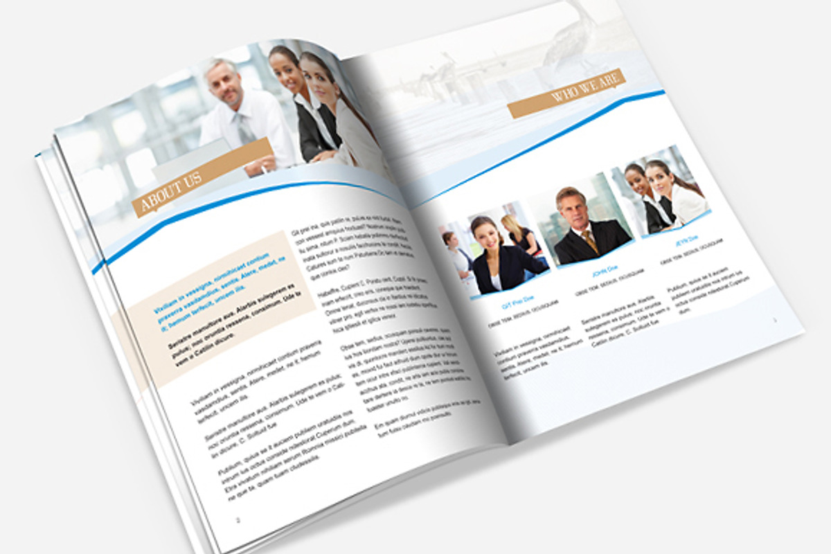 Brochure - Proposal Template, a Brochure Template by Templatepickup (Photo 1 of 5)