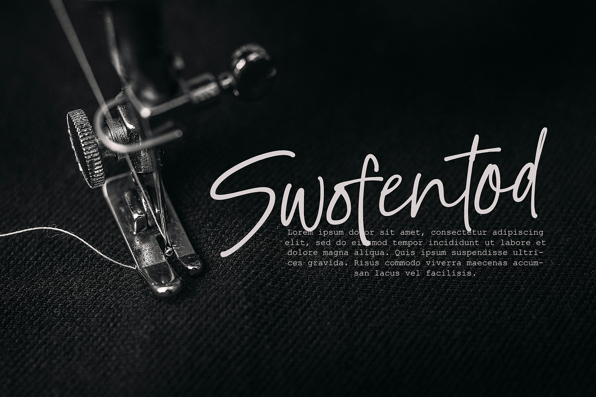 Opily Ruhofa Casual Signature Font, a Script Font by Maulana Creative (Photo 3 of 7)