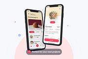 Foodline - Food Delivery App UI Kit, an UI Kit Template by Unpixel Design (Thumbnail 3 of 6)