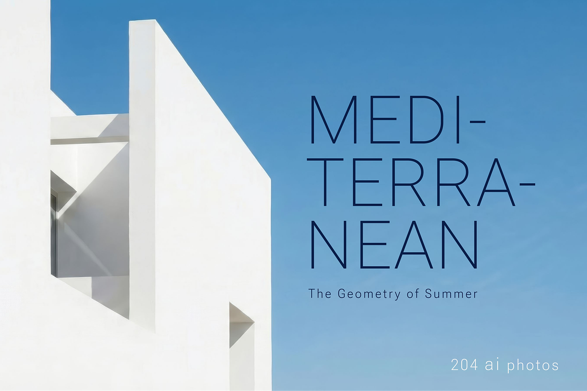 MEDITERRANEAN: Geometry of Summer AI, an Architecture Photo by lokfrid (Photo 1 of 10)