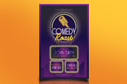 Comedy Roast Flyer, a Flyer Template by Typollery (Thumbnail 2 of 4)