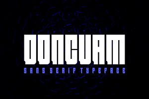 Doncuam - Font