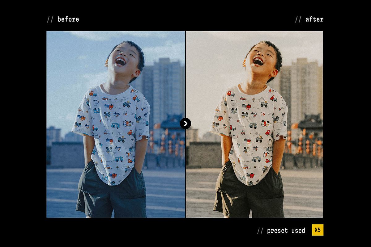 Summer Film - Actions and Presets, a Preset Add-On by Hydrozi Presets (Photo 7 of 8)