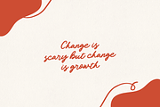 White Cloud Handwritten, a Script Font by etigletters (Thumbnail 3 of 6)