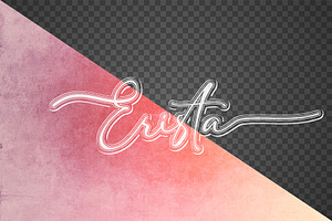 Erista Text Effect