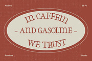 Alcemo - Hand-Drawn Vintage Serif, a Serif Font by Pandeka Studio (Thumbnail 3 of 9)