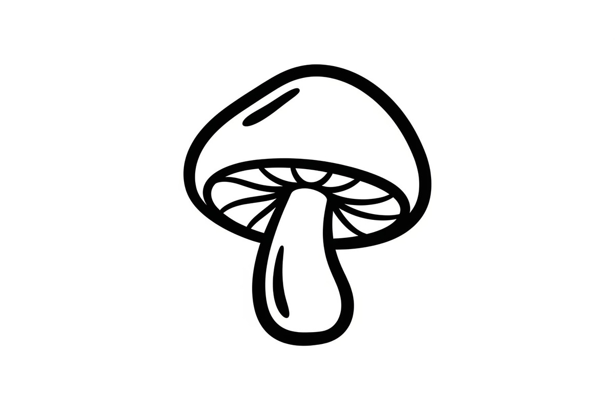 Hand Drawn Mushroom SVG Bundle, an Illustration by jahid234 (Photo 5 of 51)