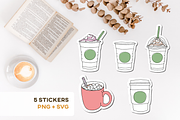 Sticker Bundle Set Sublimation Label, an Object Illustration by InkCloudDesign (Thumbnail 3 of 19)