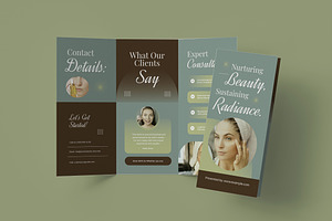 Skincare Brochure, a Brochure Template by graphicook