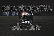 Sportfield Varsity - 8 Fonts, a Font by Randi Irvan | Rvandtype (Thumbnail 6 of 8)
