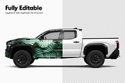 Pickup Truck Mockup 14, a Product Mockup by Mockupix (Thumbnail 3 of 12)