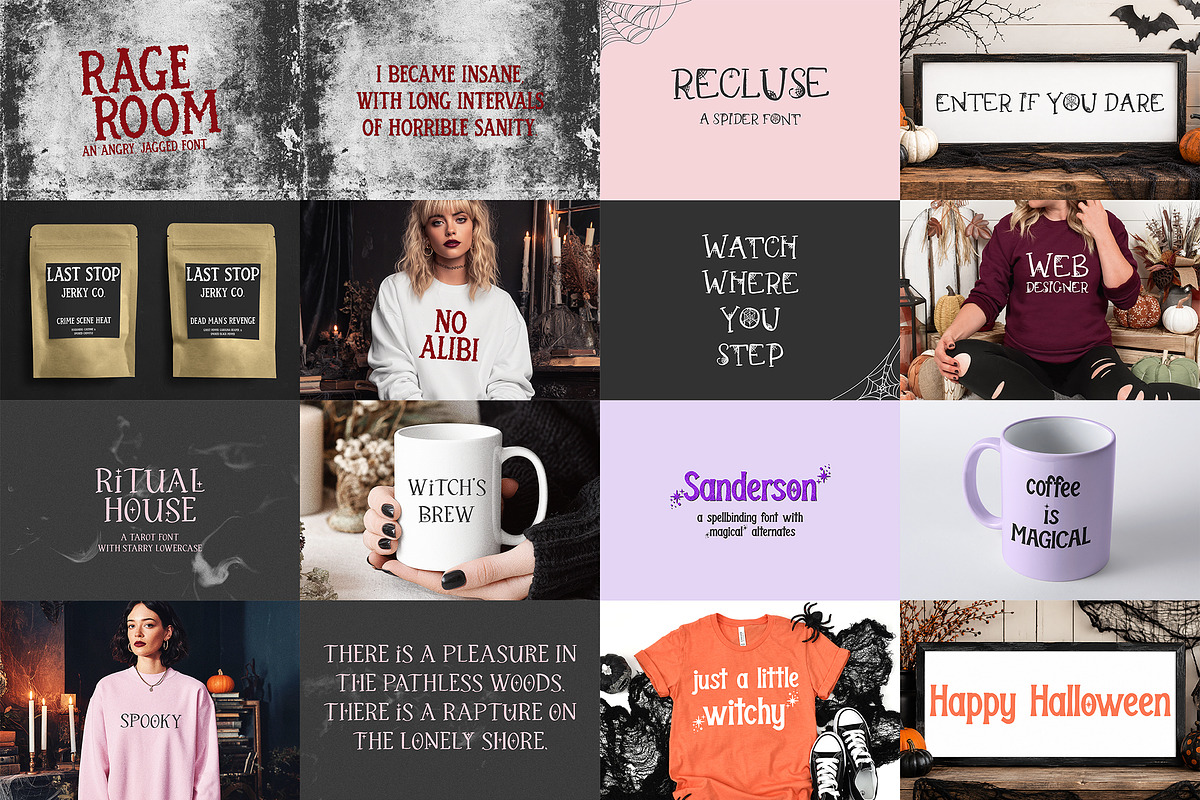 Halloween Font Bundle, Vol. 2, a Handwritten Font by Beck McCormick (Photo 7 of 9)