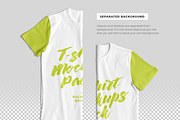 Customizable T-Shirt Mockups Pack, a Shirt Mockup by BULBFISH (Thumbnail 7 of 13)
