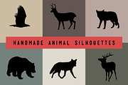 Handmade Animal Silhouettes, an Object Graphic by Build Interactive (Thumbnail 1 of 7)