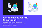 Animated Travel Isometric Icons, a Duotone Icon by Vectors Market (Thumbnail 2 of 3)