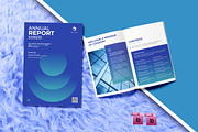 Annual Report Brochure, a Brochure Template by yanindesign (Thumbnail 1 of 5)