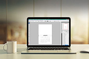 2027 Editable Calendar Template, a Poster Template by DesignStudioTeti (Thumbnail 5 of 9)