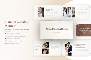 Minimal Wedding Planner Presentation