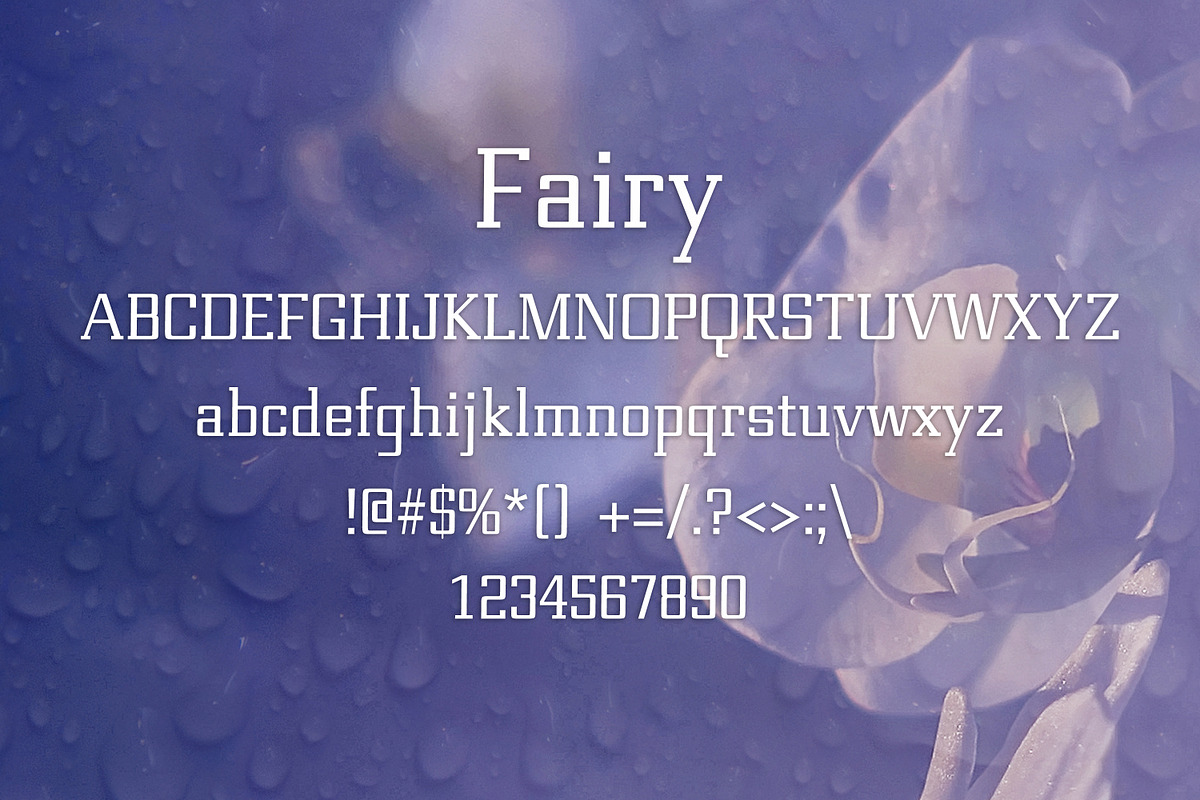 FAIRY font preview 2