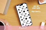 Christmas Seamless Pattern SVG, an Object Illustration by RimzStudio (Thumbnail 3 of 6)