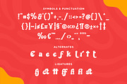 Gummies - Bulky Display Font, a Sans Serif Font by Typefactoryco (Thumbnail 3 of 9)
