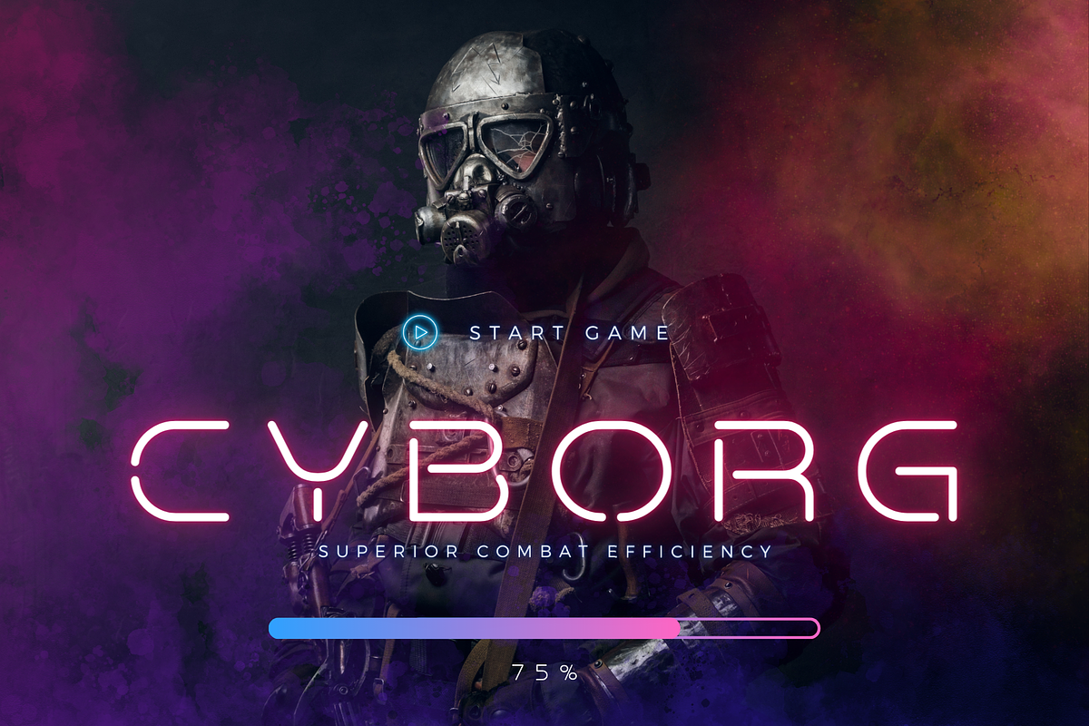 Neon Bright – Neon Display Font, a Sans Serif Font by Sronstudio (Photo 4 of 14)