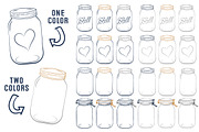 Navy Jar Vectors & Clipart, an Illustration by Amanda Ilkov (Thumbnail 3 of 4)