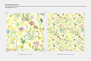 Botanical Wildflower SeamlessPattern, a Pattern Graphic by Talip Memis (Thumbnail 2 of 10)
