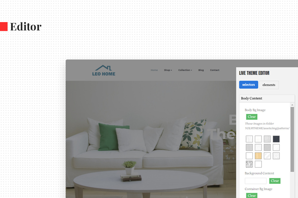 Leo Home Responsive Prestashop, a Bootstrap Template by LeoTheme (Photo 3 of 8)