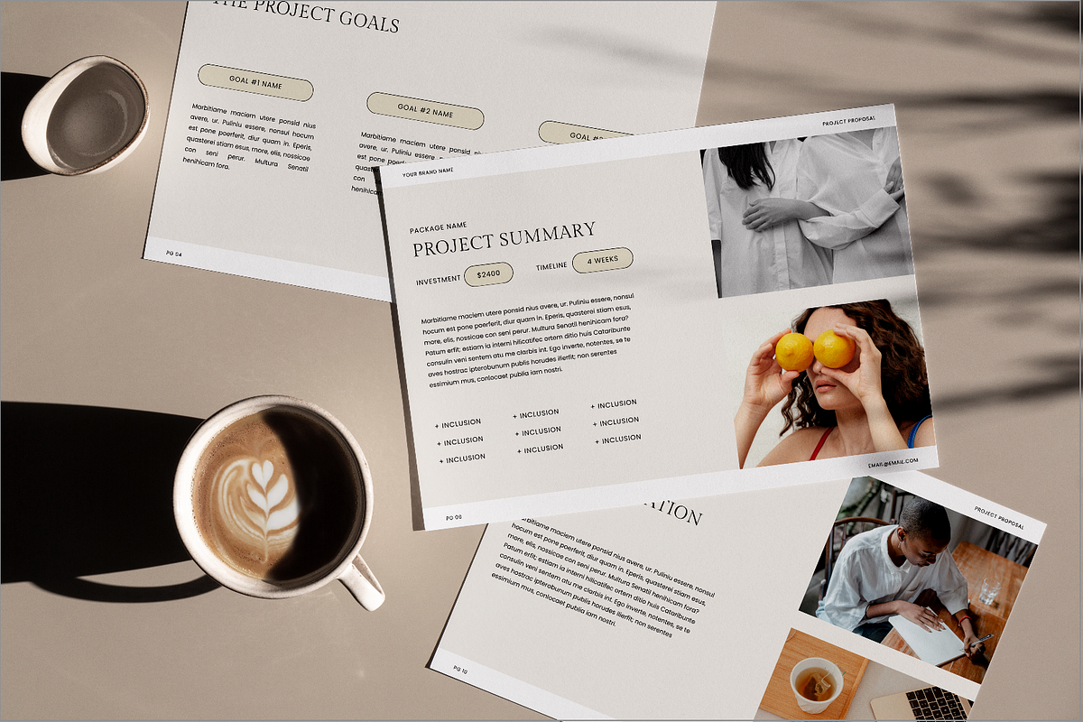 Project Proposal Template, a Presentation Template by Studio_Evergreen (Photo 9 of 10)