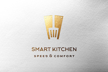 Chef or kitchen logotype