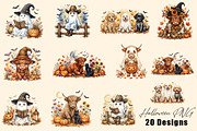 Halloween Clipart PNG Bundle, an Object Graphic by crative8112 (Thumbnail 1 of 9)